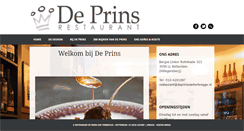 Desktop Screenshot of deprinsvanterbregge.nl